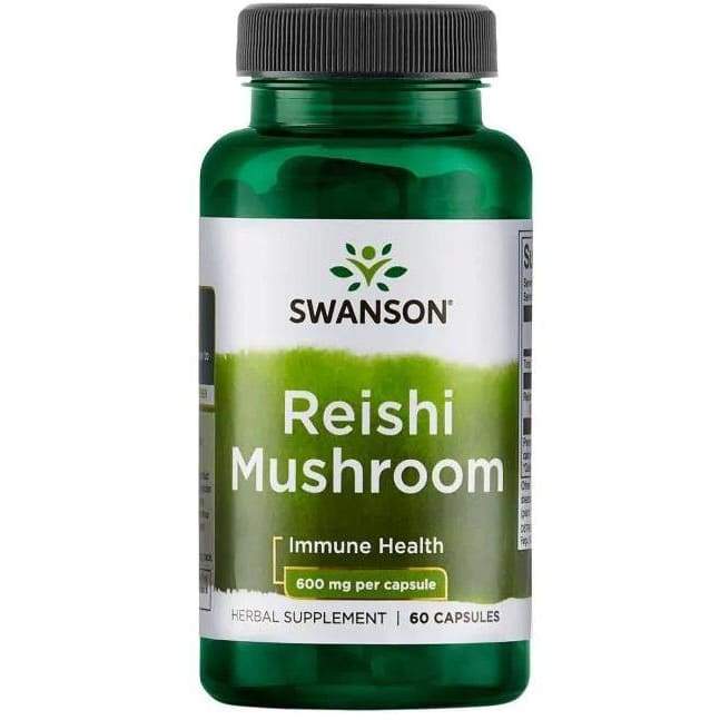 Reishi Mushroom, 600mg - 60 caps