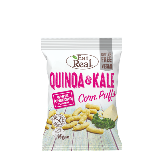 Quinoa Puffs White Cheddar, 113 g