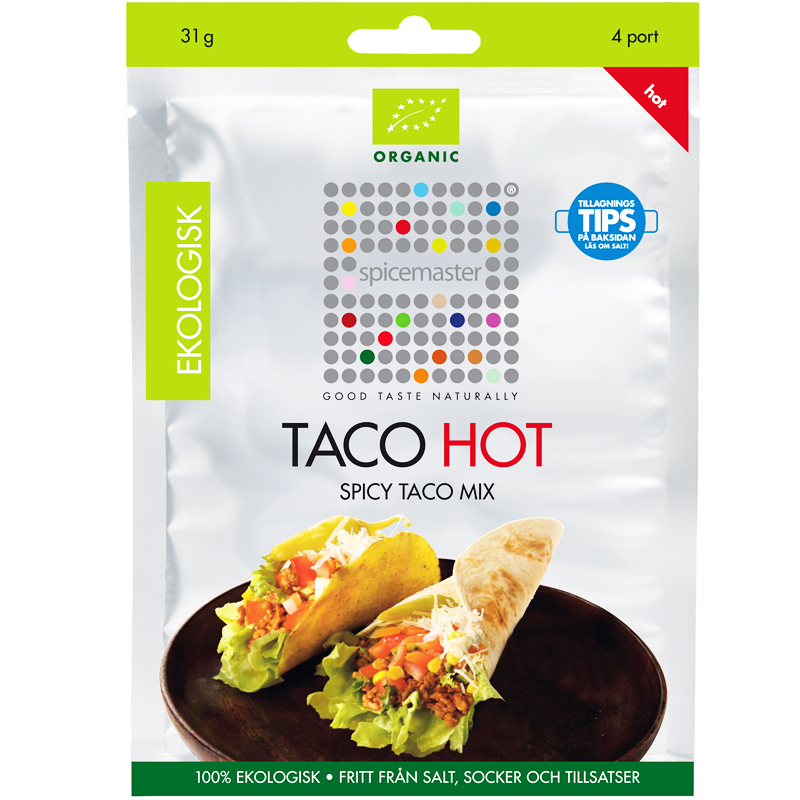 Eko Taco Kryddmix Hot - 22% rabatt