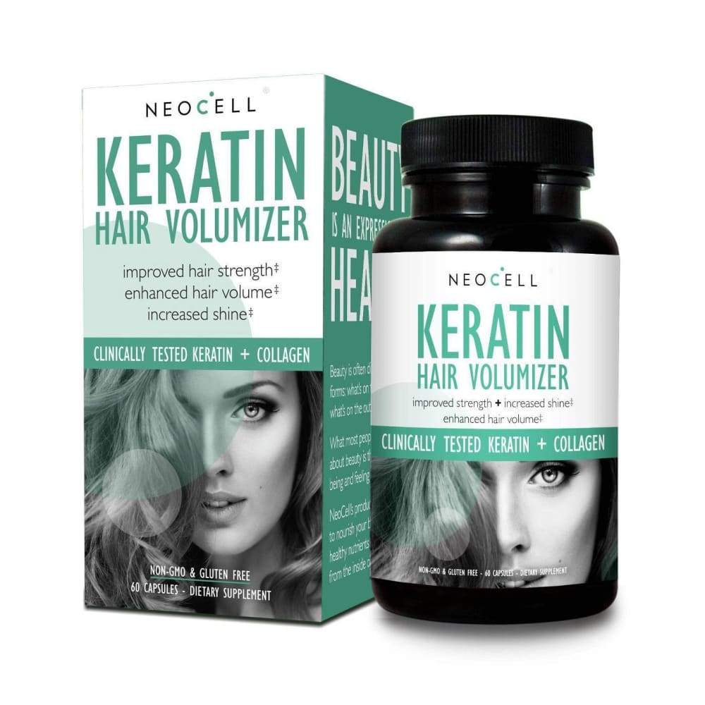 Keratin Hair Volumizer - 60 caps