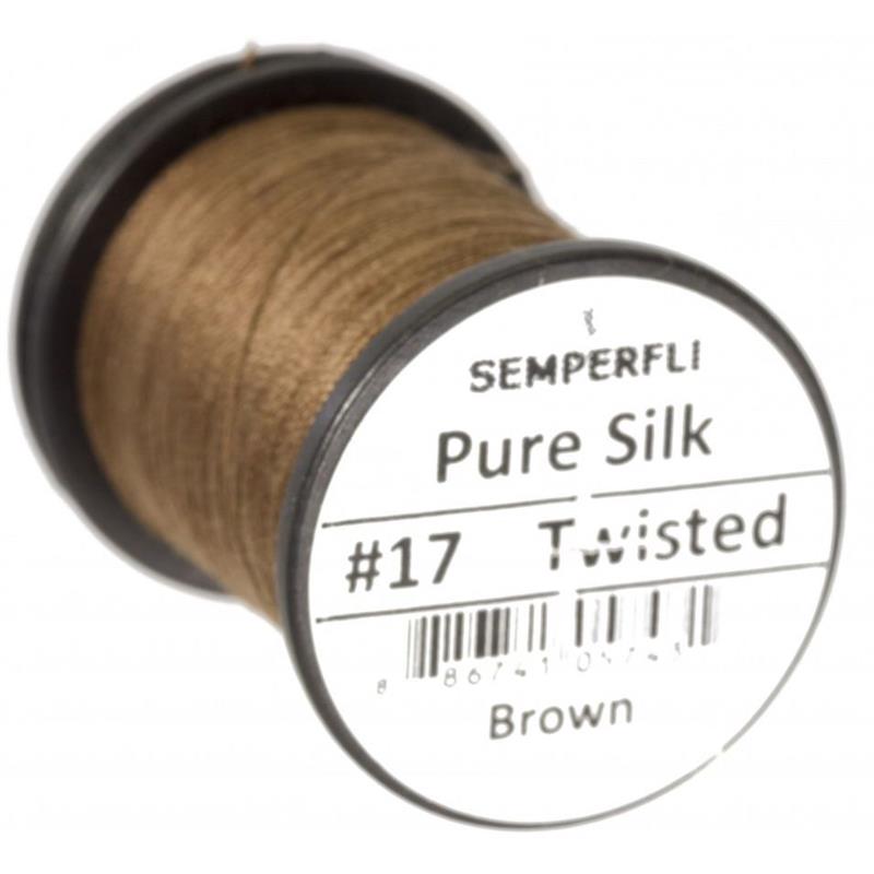 Semperfli Pure Silk Brown - #17