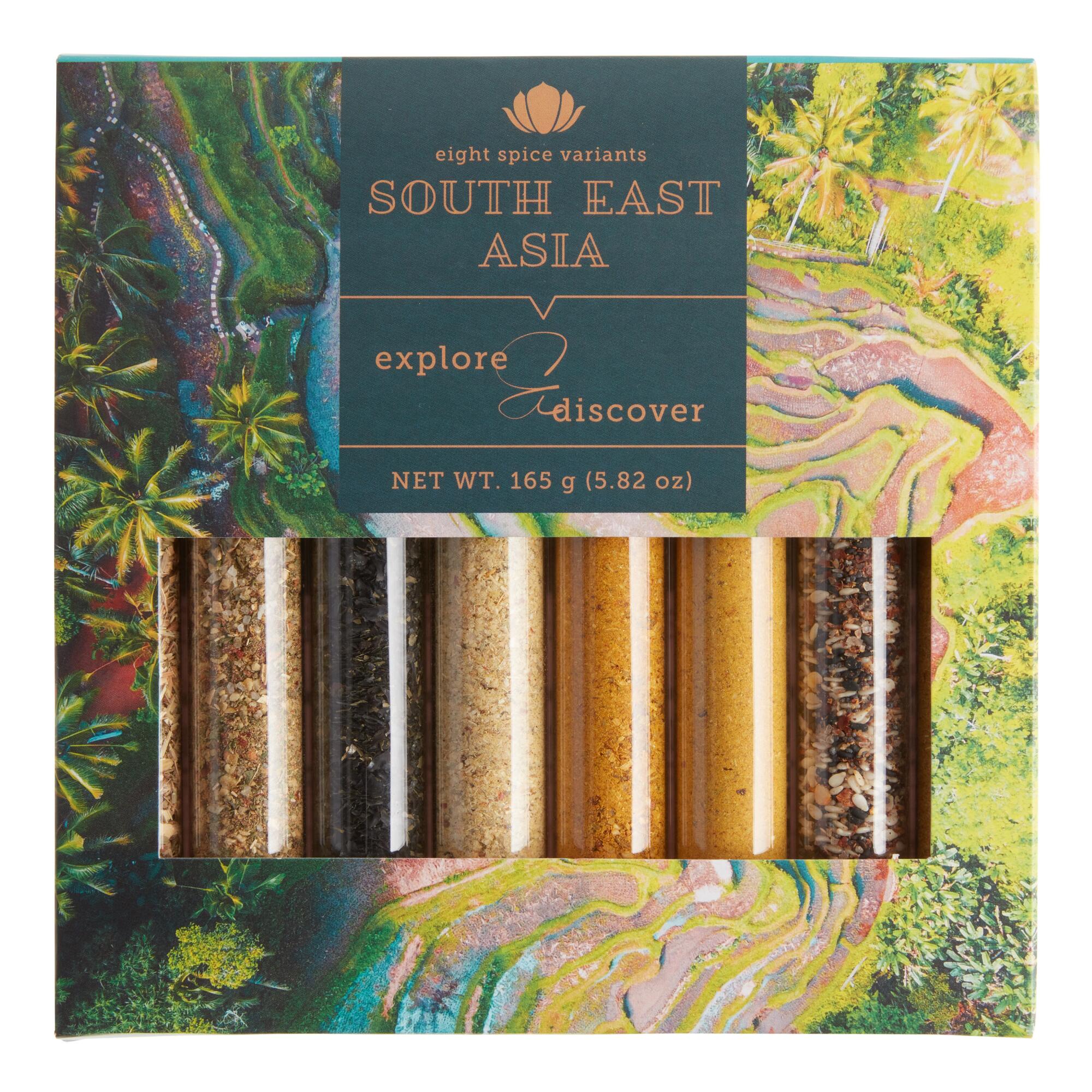 South East Asia Spice Blend Gift Set 8 Pack by World Market