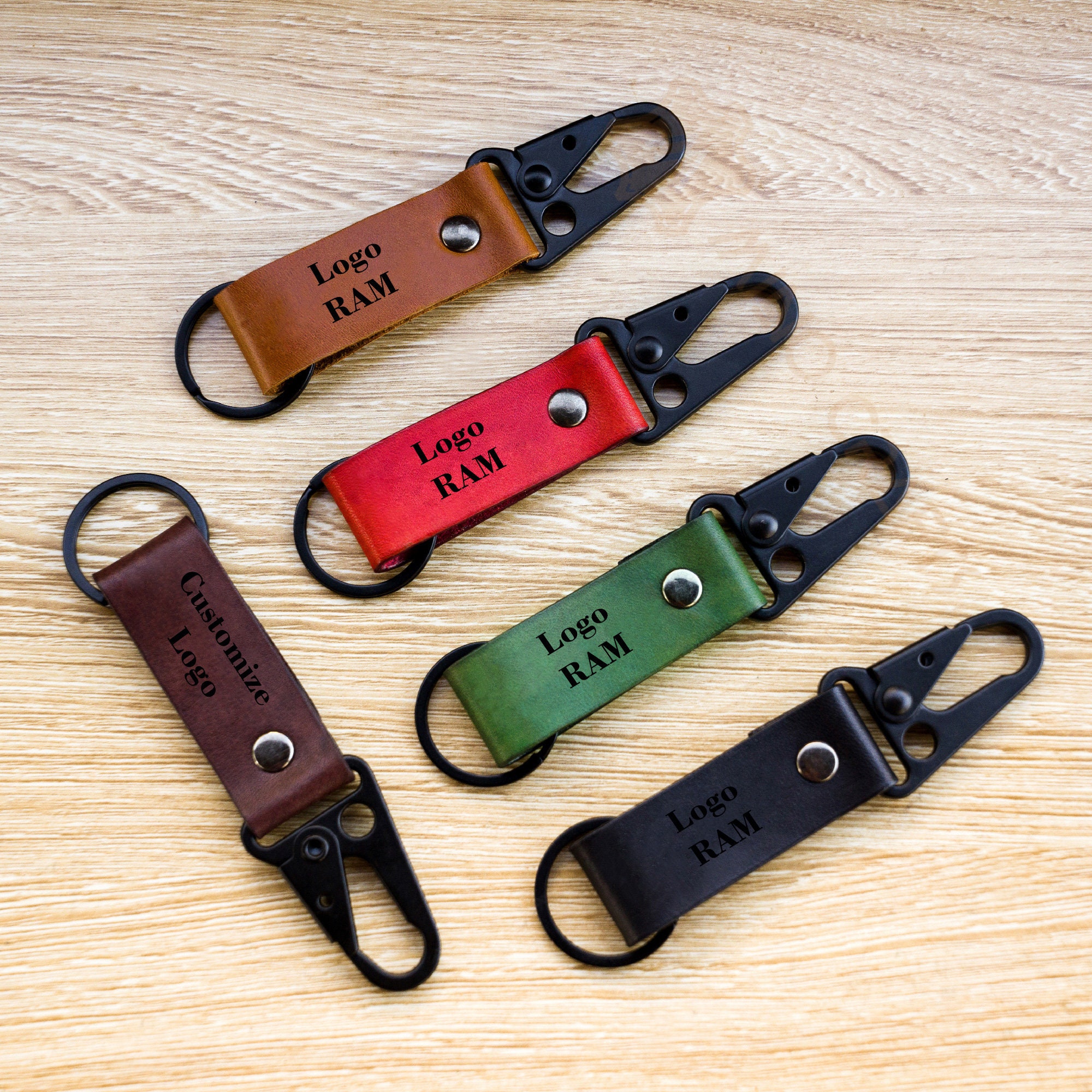 For Ram Keychain Dodge Keychain Custom Leather For Coordinates