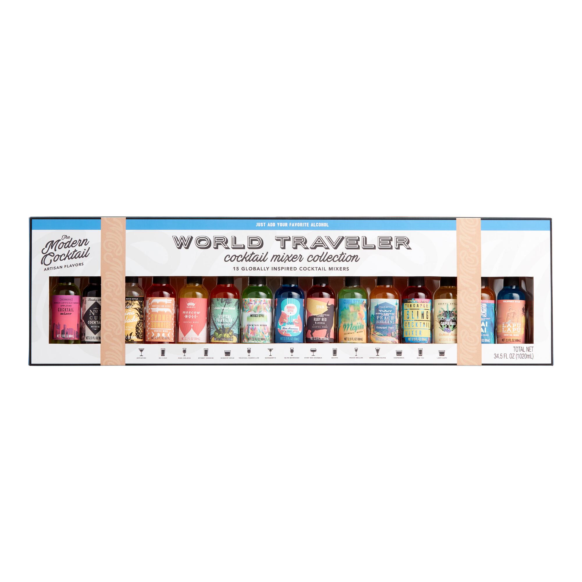 Mini World Traveler Mixers Gift Set 15 Pack by World Market