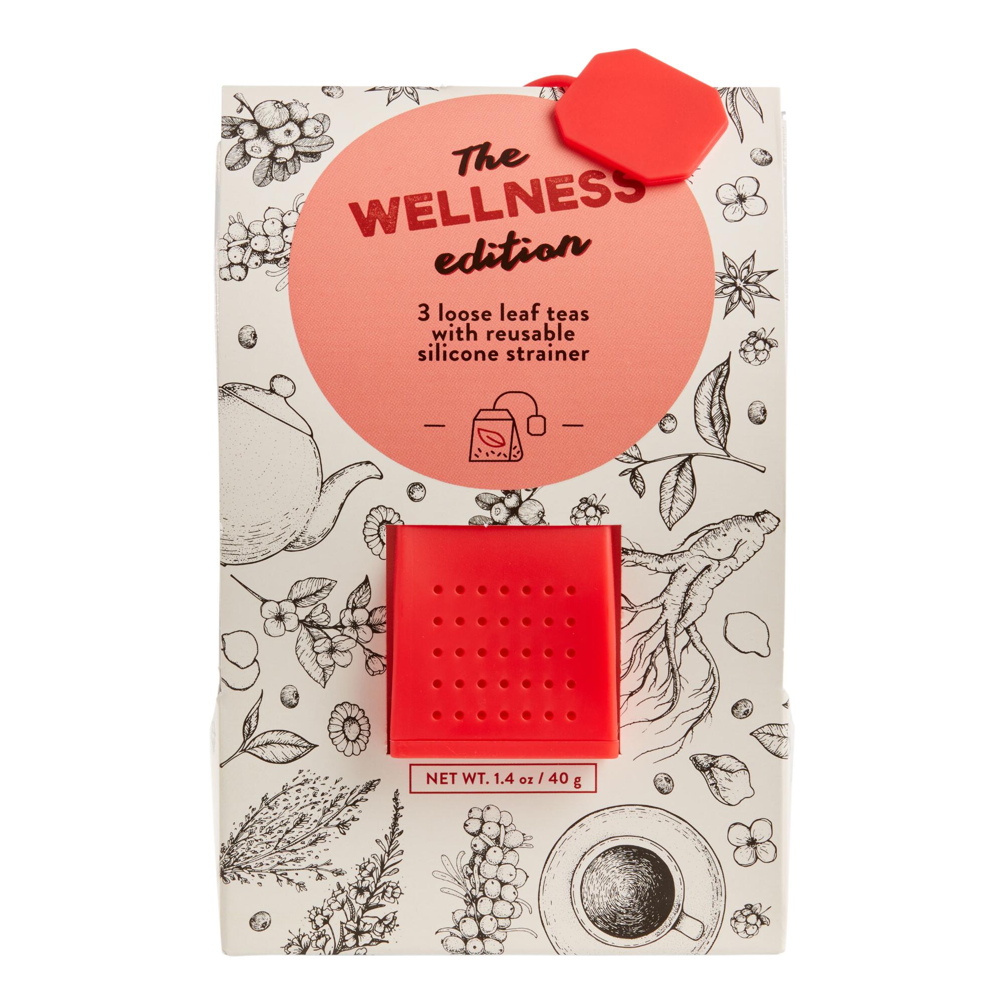 Wellness Loose Leaf Tea and Infuser Gift Set by World Market