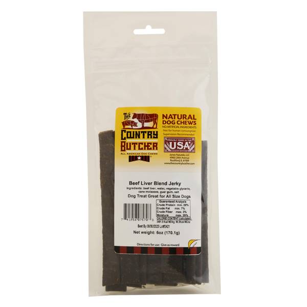 Country Butcher 6 oz Beef Liver Blend Jerky