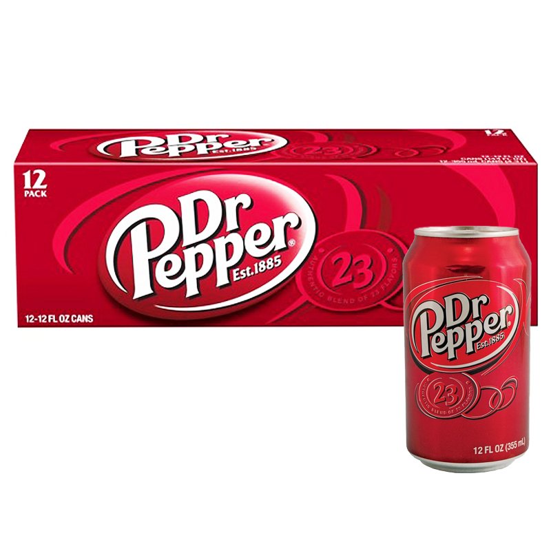 Hel Låda "Dr Pepper" 12 x 355ml - 51% rabatt