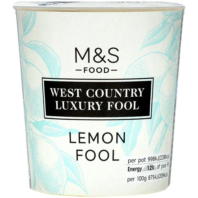 M&S Lemon Fruit Fool