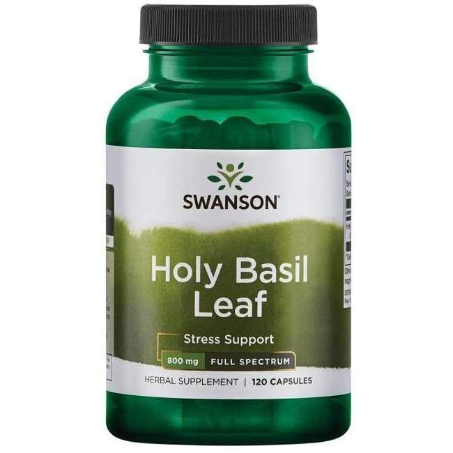 Holy Basil Leaf, 800mg - 120 caps