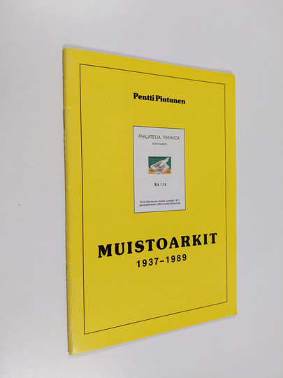 Osta Suomen filatelistiliitto ym. : Muistoarkit 1937-1989 netistä