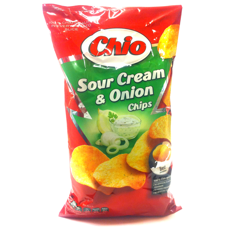 Chips, Chio Sourcream & Onion 150g - 22% rabatt