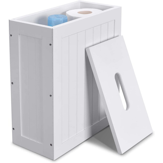 Buy Vencier Shaker Slimline Bathroom Storage Unit Wooden MultiPurpose