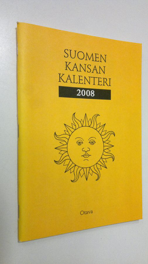 Osta Suomen kansan kalenteri 2008, eli ajanluku vuonna Herran Jeesuksen  Kristuksen armollisen syntymän jälkeen Helsingin, Oulun ja Utsjoen  horisontin ... netistä