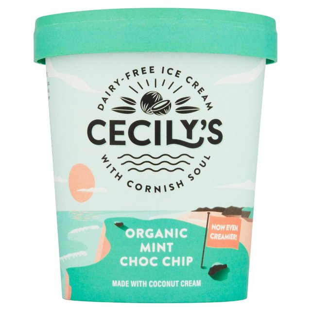 Cecily's Mint Choc Chip Plant-Based Vegan Ice Cream
