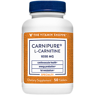 Carnipure L-Carnitine - Supports Cardiovascular Health, Energy Production & Fat Metabolism - 1,000 MG (50 Tablets)