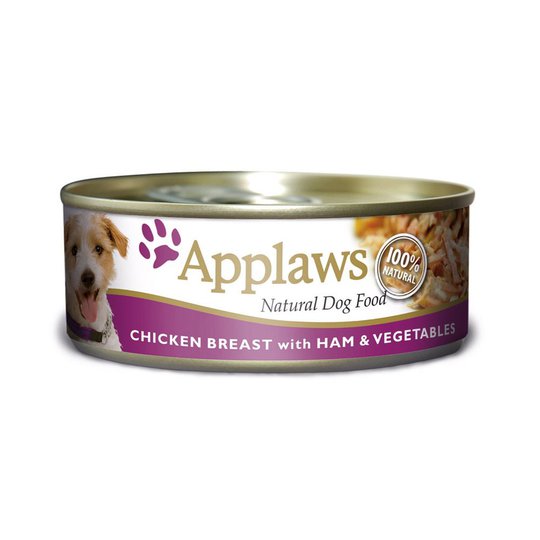 Applaws Dog Chicken, Ham & Vegetables 156 g