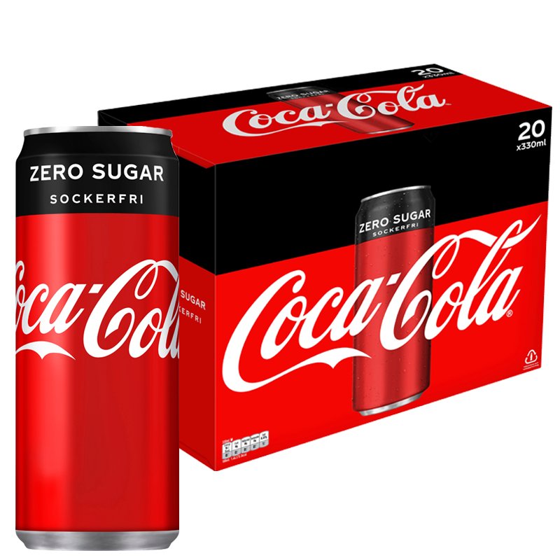 Coca-Cola Zero 20-pack - 31% rabatt