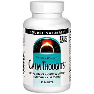 Calm Thoughts - Supports Calm Focus & Stress (90 Tablets)
