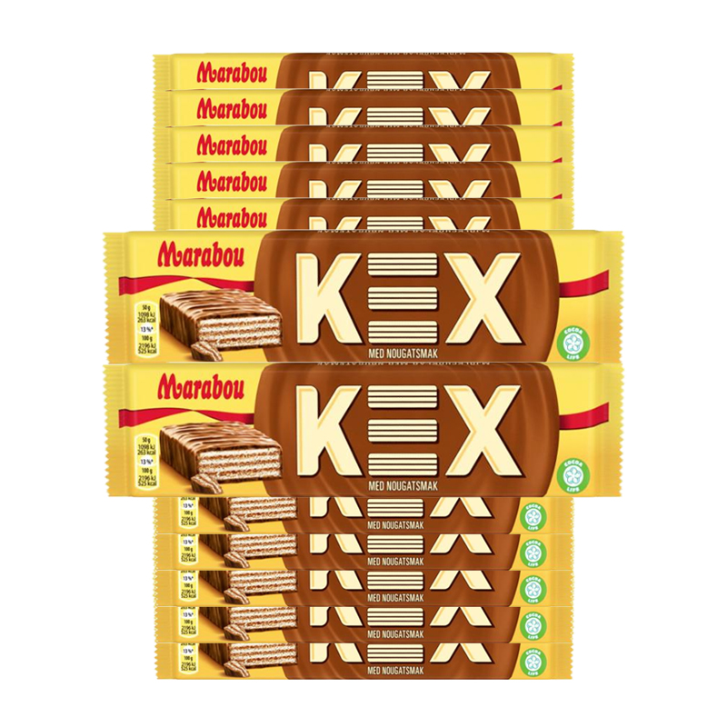 Kex Nougat & Choklad 15-pack - 56% rabatt
