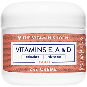 Vitamin E, A & D Beauty Creme - Moisturizes & Rejuvinates (2 Ounces)