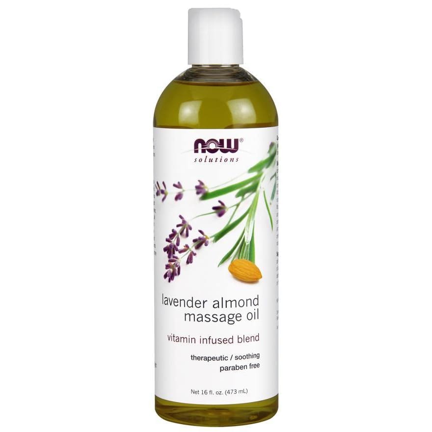 Lavender Almond Massage Oil - 473 ml.