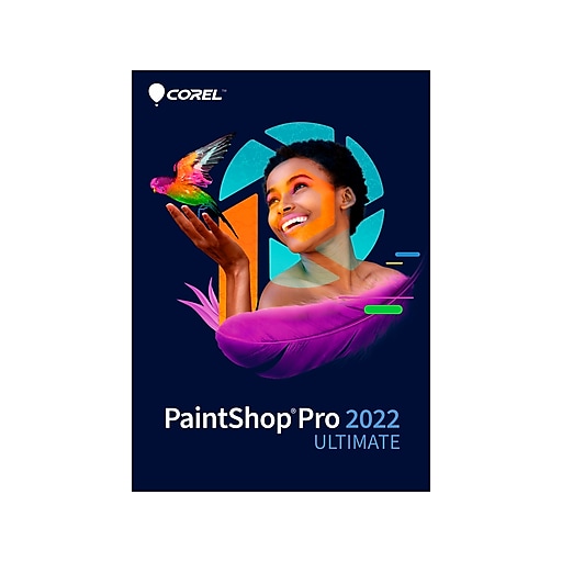 Corel PaintShop Pro 2022 Ultimate Photo Editing Software for Windows, 1 User, Download