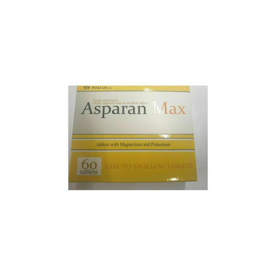 Buy Asparan Max 60 Tablets Magnesium And Potassium Aspargin Magnez I