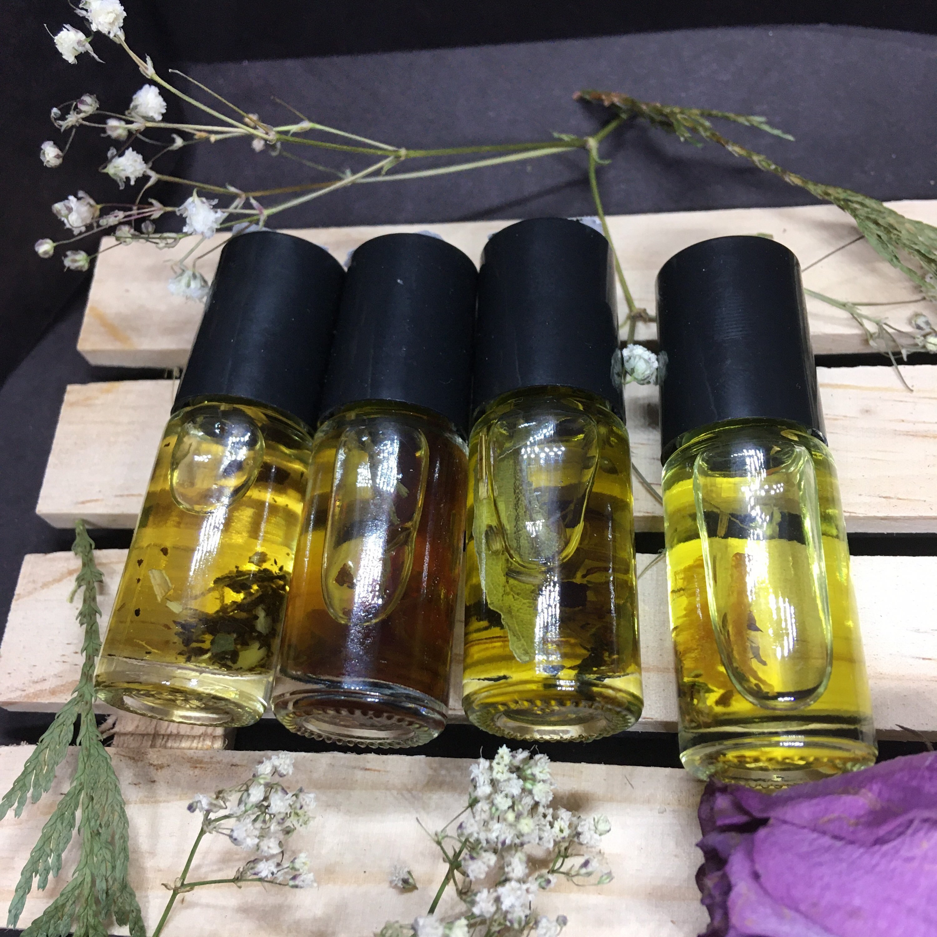 Essential Oil Blend Set, Roller Ball Scented Oils, Therapeutic Set