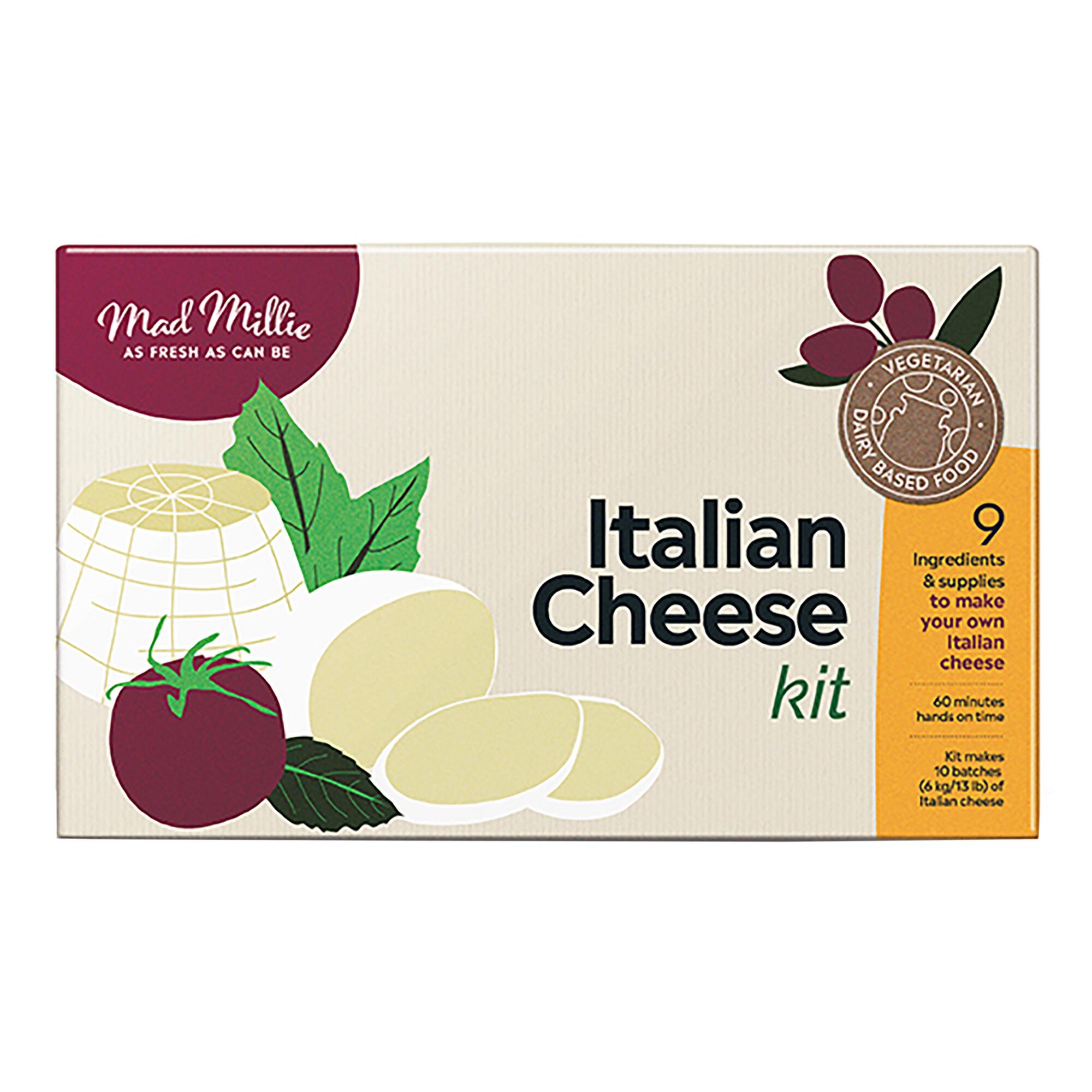 Mad Millie Fresh Italian Cheese Kit: Multi - Paper by World Market