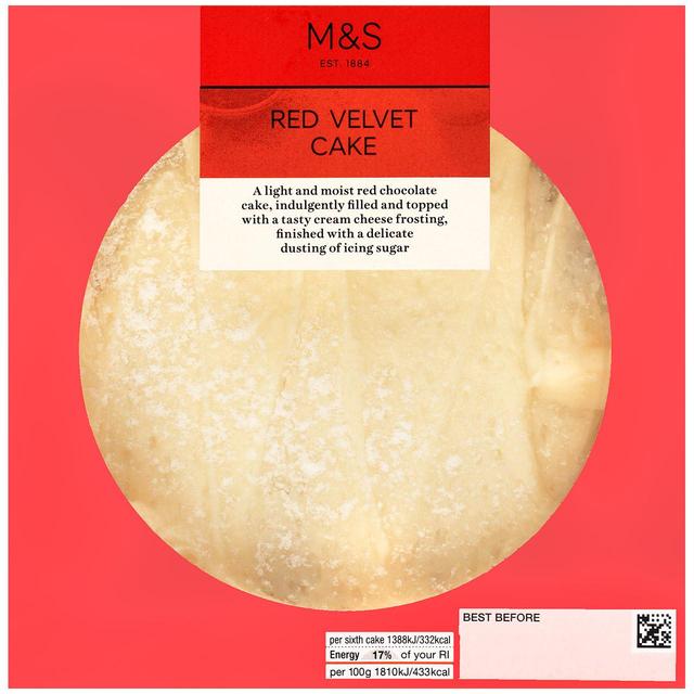 M&S Red Velvet Cake