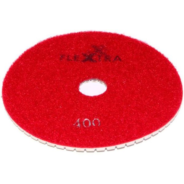 Flexxtra 100.248 Timanttihiomalaikka 125 x 4 mm, märkä/kuiva Karkeus 400