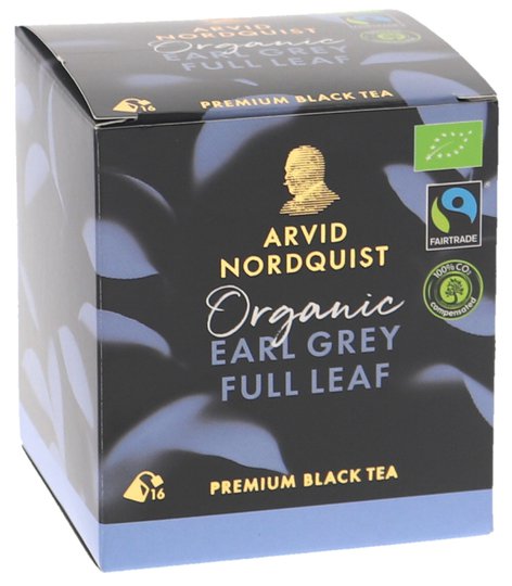 Earl Grey Musta Tee - 50% alennus