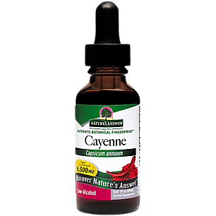 Cayenne - Super Concentrated with Low Alcohol - 6,500 HU (1 Fluid Ounce)
