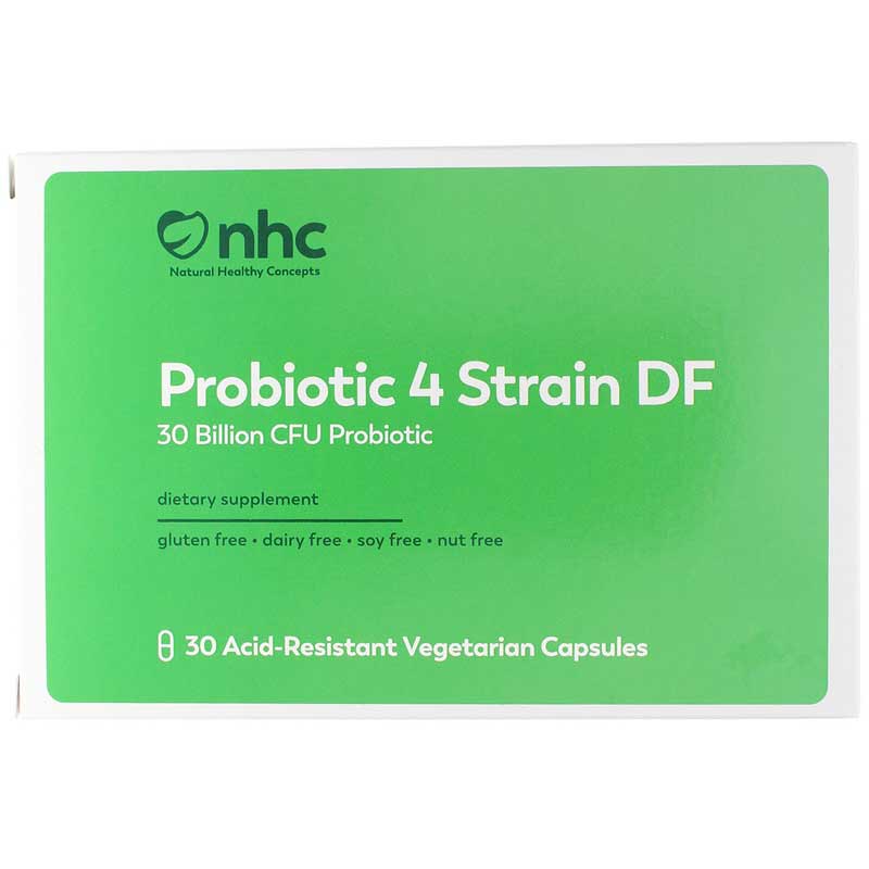 Natural Healthy Concepts Probiotic 4 Strain DF 30 Veg Capsules