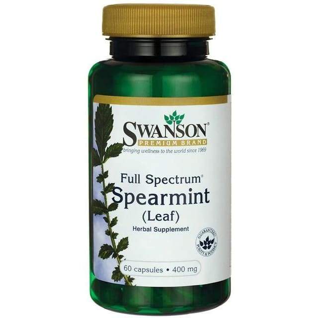 Full Spectrum Spearmint Leaf, 400mg - 60 caps