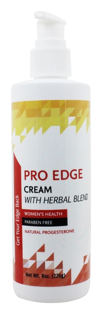 Libido Edge Labs - Women's Pro Edge Cream Formulated with Herbal Blend - 8 oz. formerly Progesterone Cream with Adrenal Support