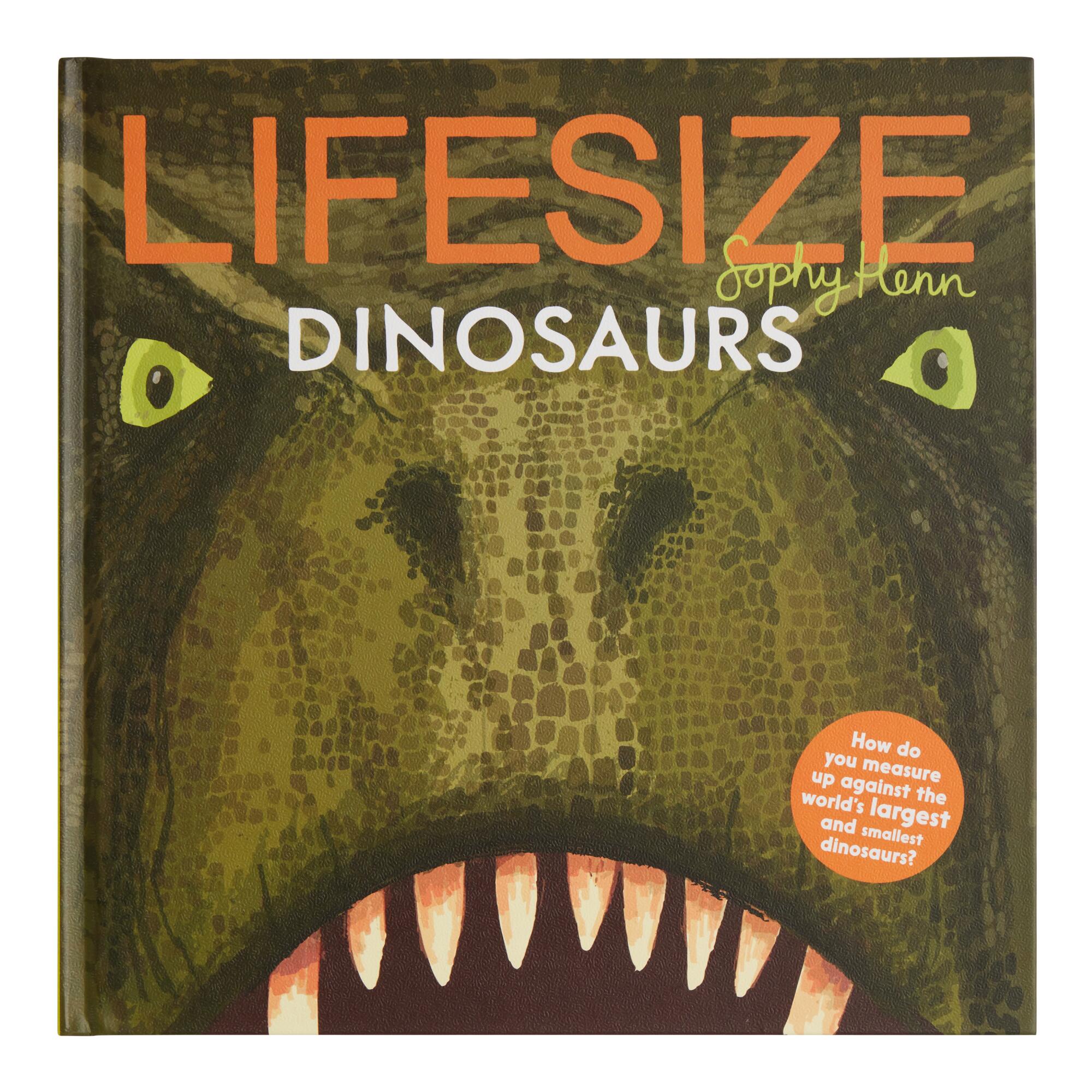 Lifesize Dinosaurs Book: Multi - Paper by World Market