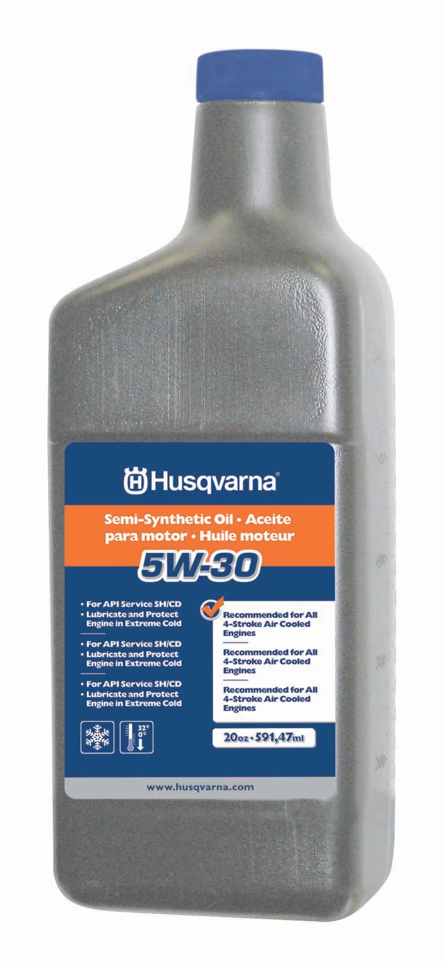 Husqvarna 20-oz 4-Cycle 5W-30 Synthetic Blend Engine Oil | 585282601