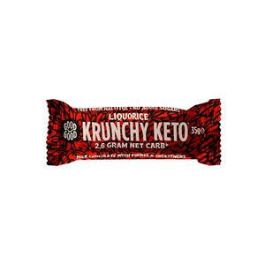 Good Good Krunchy Bar Salty Liquorice - 35 g