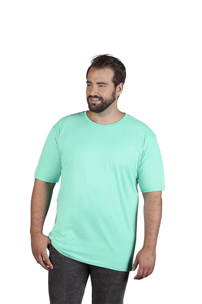 Bio T-Shirt Plus Size Herren, Smaragdgrün, XXXL