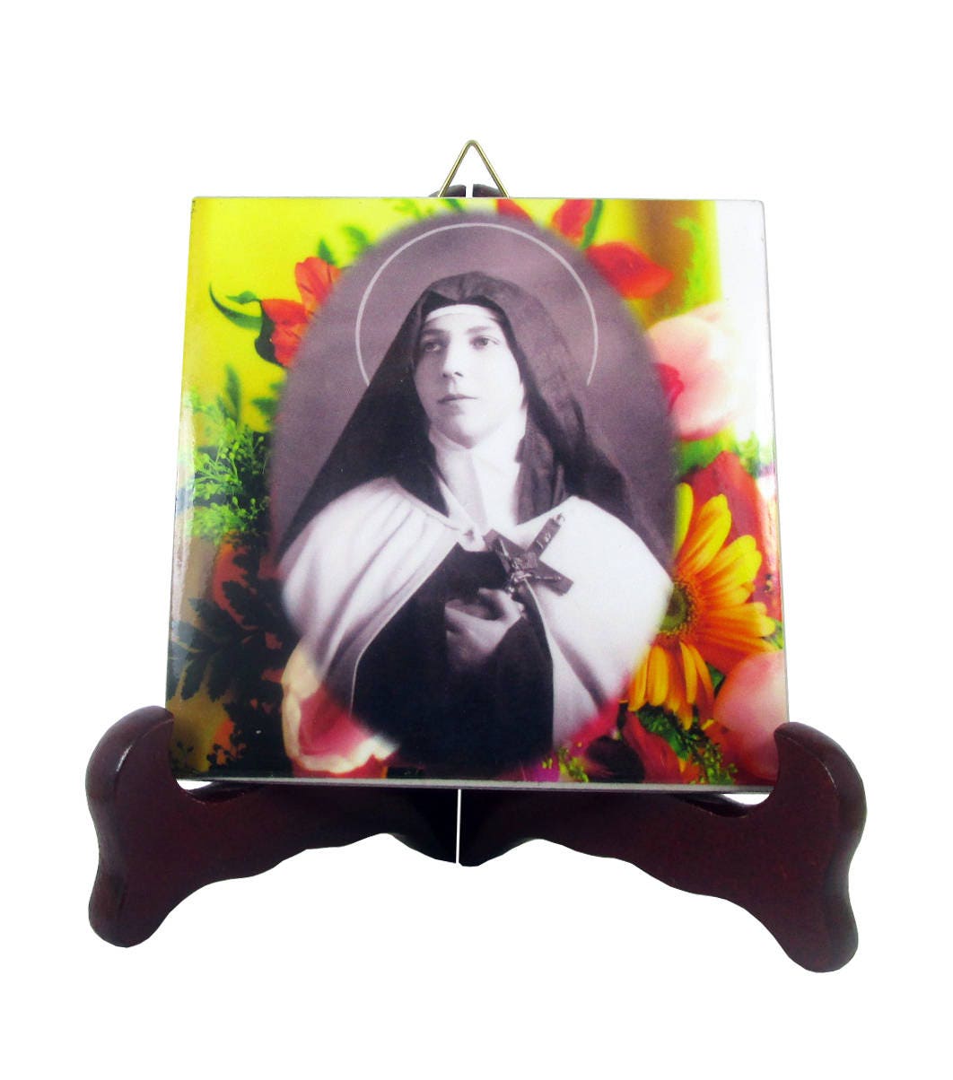 st Teresa Of The Andes - Catholic Saints Serie Icon On Tile Jesus Los Saint De Saint