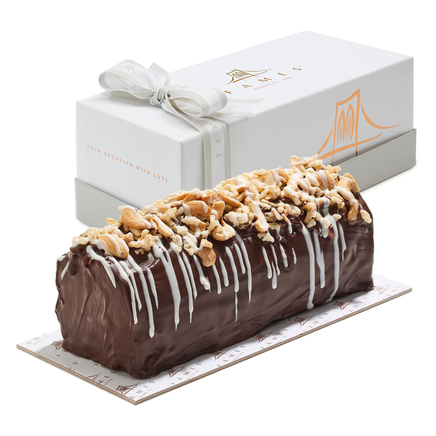 Fames Chocolate Butter Blend Log, Luxury Gift For That Special Someone