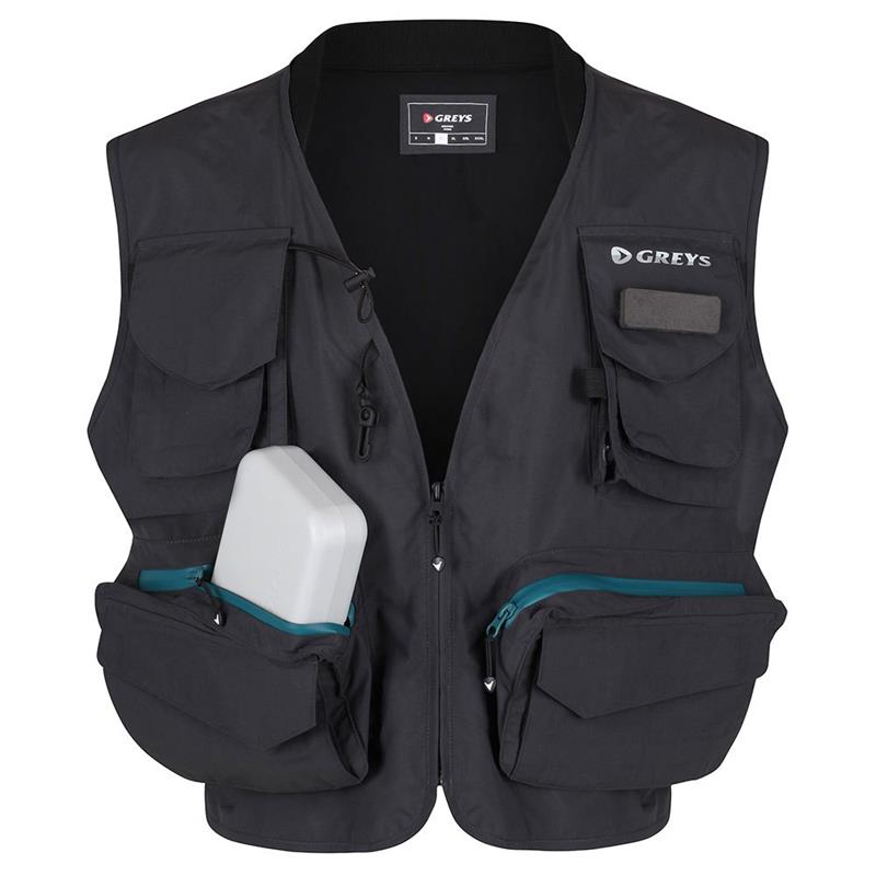 Greys Fishing Vest M Carbon