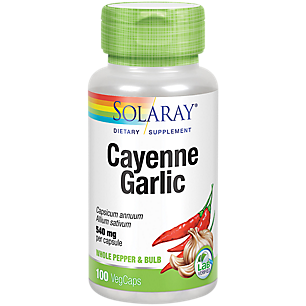 Cayenne with Garlic - 540 MG (100 Capsules)