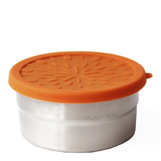 ECOlunchbox - Eco Seal Cup Rund burk Stor 12 cm Orange