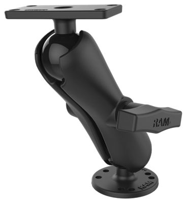 RAM Mounts Ball Mount with Round Base for Humminbird Helix 5 and Helix 5 G2 Units