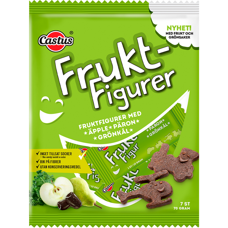 Fruktfigurer Grön - 29% rabatt