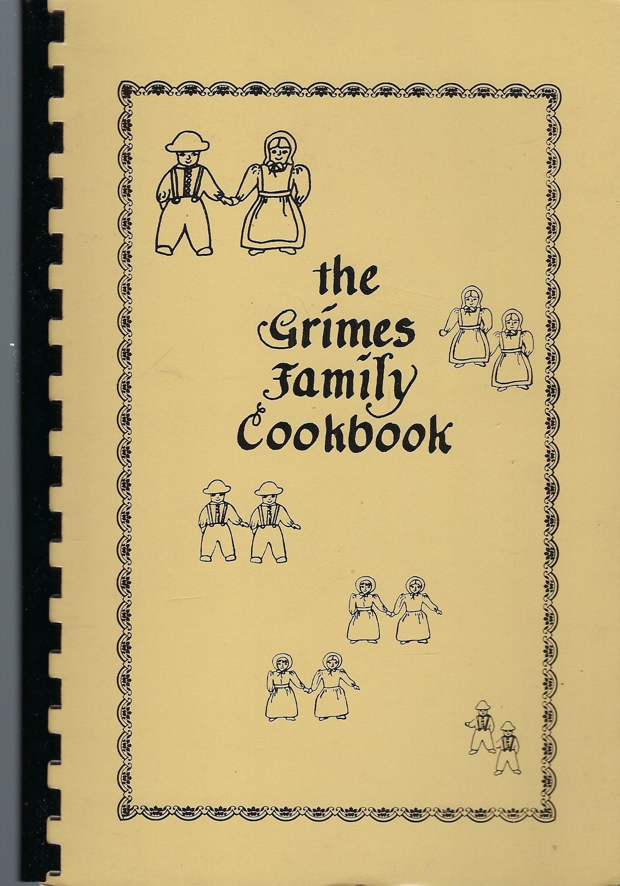 Lancaster Pa Vintage 1986 The Alice Grimes Family Pennsylvania Dutch Cookbook Community Favorite Recipes Collectible Souvenir Rare Book