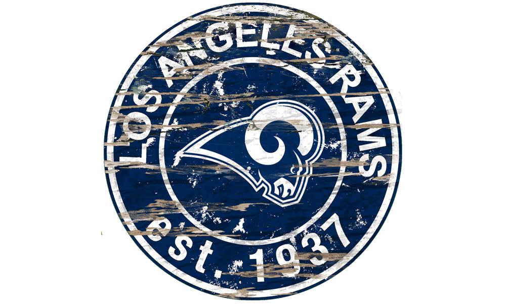 Fan Creations Los Angeles Rams 24-in H x 24-in W Sports Print | N0659-LAR