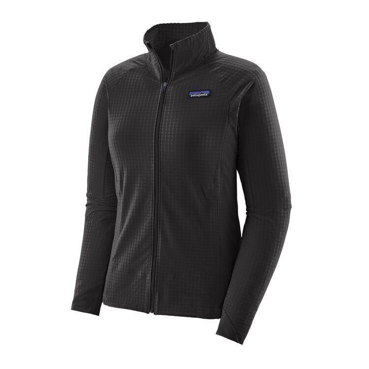 Patagonia Women's R1® TechFace Jacket - Recycled Polyester, Black / XS